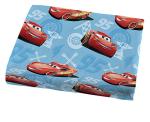 Disney/Pixar Cars 95 Twin 3 Piece Blue Sheet Set with Lightning McQueen (Official Disney/Pixar Product)