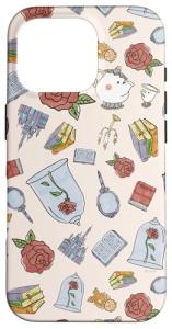 Disney Beauty and The Beast Enchanted Castle Print Case for iPhone 16 Pro