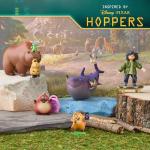 Disney and Pixar's Hoppers Collectible Figure Set - Character Figures for Kids and Movie Fans, Inspired by The Hoppers Movie, Kids Toys for Ages 3 Up by Just Play