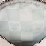 Loungefly Minnie Mouse Checkered Texture Convertible Mini Backpack & Crossbody Bag