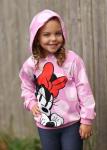 Disney Minnie Mouse Hoodie Sweatshirt Toddler Girls Cute Graphic Pullover Tops Kids Comfort Clothes for Birthday Gift Party Casual Outfit 4-5T