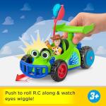 Fisher-Price Imaginext Woody & R.C. Play Set, with 3-inch Action Figure, Toy R.C. Vehicle & 2 Projectiles, Inspired by Disney and Pixar Toy Story
