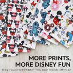 Disney Kitchen Towels – 2-Pack 100% Cotton Kitchen Towels Set – 16" x 26" Soft & Absorbent Dish Towels for Kitchen – Mickey, Minnie & Stitch Designs – Durable, Machine Washable, Everyday Use