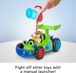 Fisher-Price Imaginext Woody & R.C. Play Set, with 3-inch Action Figure, Toy R.C. Vehicle & 2 Projectiles, Inspired by Disney and Pixar Toy Story