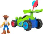Fisher-Price Imaginext Woody & R.C. Play Set, with 3-inch Action Figure, Toy R.C. Vehicle & 2 Projectiles, Inspired by Disney and Pixar Toy Story