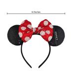Disney Princess Mouse Ears Headband - Black & Red