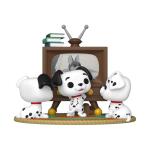 Funko Pop! Moments: Disney - 101 Dalmatians - Rolly, Patch & Lucky with TV - Collectable Vinyl Figure - Gift Idea - Official Merchandise - Toys for Kids & Adults - Disney Fans - Figure for Collectors