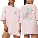 Magical Shirt Magic Kingdom Shirts: Long Live All The Magic We Made Tshirt Holiday Castle Graphic Tee Family Vacation Top Pink