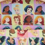 Loungefly Disney Princess Collage Triple Pocket Mini Backpack