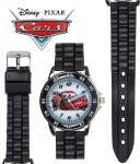 Accutime Disney Pixar Cars Lightning McQueen Time-Teaching Watch for Kids with Interactive Racing Dial