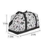 Disney Minnie Mouse All-Over Print White 21" Packable Duffel
