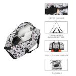 Disney Minnie Mouse All-Over Print White 21" Packable Duffel