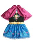 Disney Frozen Princess Anna Toddler Girls Fur Dress 3T