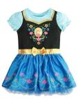 Disney Frozen Princess Anna Toddler Girls Fur Dress 3T