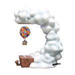 Enesco Grand Jester Studios LEVITATION Disney Pixar UP House LED Lit Statue Figurine, 11.42 Inch, Multicolor