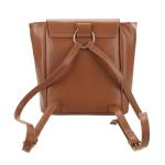 Disney Minnie Mouse Classic Faux Leather Mini Backpack with Bow Accent and Polka Dot Lining