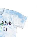 Disney Mens Mickey Mouse Shirt - Classic Mickey Mouse Tie Dye Tee Shirt - Mickey Mouse Tie Dye Wash Graphic T-Shirt (Tie Dye Blue, Medium)