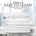 Manfei Kids Princess Comforter Set Bed in a Bag Twin Size 2 Piece Soft Cute Pink Princess Castle Girls Bedding Set (1 Comforter, 1 Pillowcase)