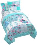Jay Franco Kids Comforter Set Includes Sheets and Pillow Covers - Soft and Cozy Bed Set for Stylish Room Decor, Multi - Lilo and Stitch 02, 5 Piece Twin Bedding