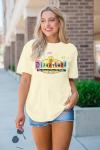 Magical Shirt for Women Magic Kingdom Castle Tshirt Princess Shirts Family Vacation Tee Casual Holiday Top Apricot