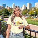 Magical Shirt for Women Magic Kingdom Castle Tshirt Princess Shirts Family Vacation Tee Casual Holiday Top Apricot