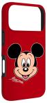 Disney Mickey Mouse Big Face Forward Character Trip Matching Case for iPhone 17 Pro