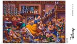 Ceaco - Disney - Dowdle - Snow White Dancing with The Dwarfs - 1500 Piece Jigsaw Puzzle