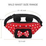 Adorable Minnie Mouse Fanny Pack for Travel