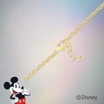 Disney Mickey Mouse Charm Bracelet 6.5" + 1" - Official License Flash Plated 100th Anniversary Limited Edition Bracelet