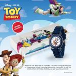 Disney Pixar Toy Story Watch for Boys Ages 3–7 – Featuring Woody Character Dial – Great Gift for Kids Who Love Toy Story Toys and Western Adventures – Blue Bezel and Blue Silicone Strap