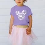 Vieawfi Magic Kingdom Shirts for Girls Magical Castle Fairy Graphic Cute T Shirt Kids Holiday Family Vacation Trip Tee Tops(Purple,120)