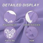 Vieawfi Magic Kingdom Shirts for Girls Magical Castle Fairy Graphic Cute T Shirt Kids Holiday Family Vacation Trip Tee Tops(Purple,120)