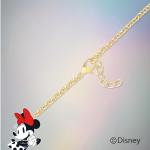 Disney Minnie Mouse Charm Bracelet 6.5" + 1" - Official License Flash Plated 100th Anniversary Limited Edition Bracelet