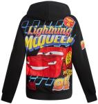 Disney Womens Zip Up Hoodies - Cars Lightning McQueen Lilo and Stitch Angel Fleece Graphic Sweatshirts for Women (S-3X), Size Medium, Black Mcqueen