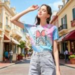 Women Magic Kingdom Shirt Castle Graphic Shirts Casual Family Vacation Holiday T Shirt Cute Short Sleeve Tee Top