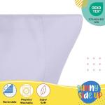 Sunny Side Up Disney Princess 2 Pack Reversible Pillowcases - Double Sided Pillow Covers Features Moana, Belle & Rapunzel, Kids Super Soft Bedding