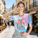 Women Magic Kingdom Shirt Castle Graphic Shirts Casual Family Vacation Holiday T Shirt Cute Short Sleeve Tee Top