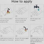 20Sheets Mickey Mouse Temporary Tattoos Birthday Themed Party Supplies Decoration Favors Cartoon Cute Sticker for Teens Home Activity Prizes Carnival Christmas Rewards (Mickey)