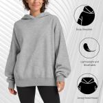 Disney Winnie the Pooh - Character Grid Drawing - Women's Oversized Fleece Hoodie Sweatshirt - Size Large Athletic Heather