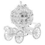 Cinderella Carriage Trinket Box with Rhinestones