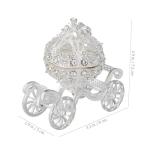 Cinderella Carriage Trinket Box with Rhinestones