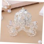Cinderella Carriage Trinket Box with Rhinestones