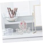 Cinderella Carriage Trinket Box with Rhinestones