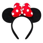 Minnie Mouse Ears Headband with Polka Dot Bow