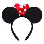 Minnie Mouse Ears Headband with Polka Dot Bow
