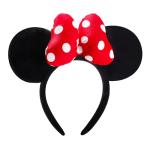 Minnie Mouse Ears Headband with Polka Dot Bow
