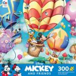 Mickey's Air Balloon 300-Piece Jigsaw Puzzle