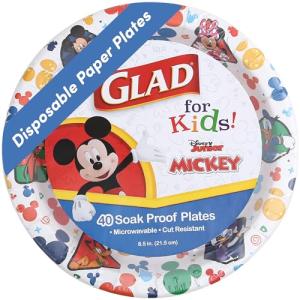 Disney Mickey & Friends Heavy Duty Paper Plates