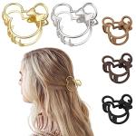 5-Pack Disney Mouse Ear Hair Claw Clips