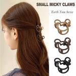 5-Pack Disney Mouse Ear Hair Claw Clips